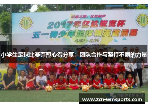 小学生足球比赛夺冠心得分享：团队合作与坚持不懈的力量